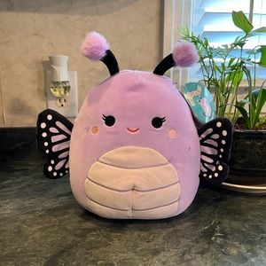 *NWT* Squishmallows 8” Bibiana the Purple Butterfly